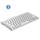 Russian Spanish French German Hebrew Brazil-Portuguese Ultra Slim Universal Wireless Bluetooth Keyboard for iOS Android Win