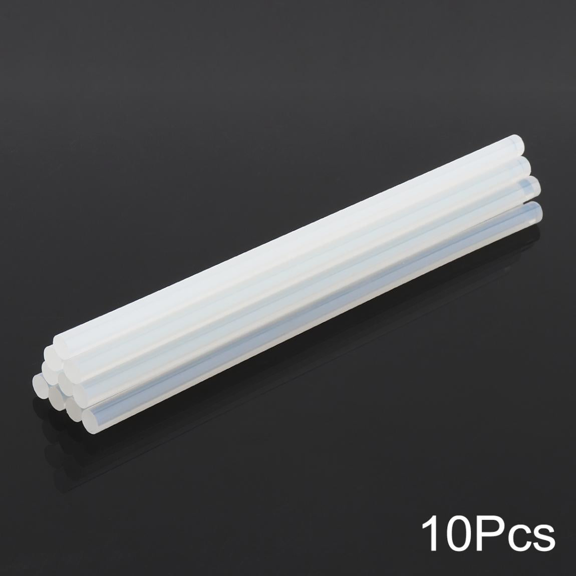 Hot Melt Adhesive Glue Gun 10/20/50pcs Transparent Hot Glue Sticks Silicone Rod for 7/11mm Gun DIY Tools Kitchen Cabinet Storage