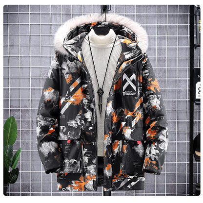 Men's Winter Parka 12XL 11XL 10XL Plus Size Jackets Men Fashion Thickened Camouflage Jacket Coat Male Outerwear Large Size Men