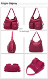 Luxury Handbags Women Bags Designer Waterproof Nylon Cloth Crossbody Bags for Women 2024 Large Capacity Lady Shoulder Bag Tote