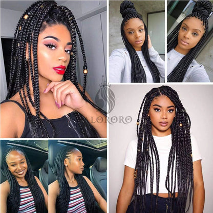 Long Easy Jumbo Tranças Extensões de cabelo sintético, Kanekalon para Crochet, Yaki Straight Trança, Box Cabelo Trançado, 20 ", 26", 30"