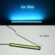1/2PCS 17cm COB LED 12V Daytime Running Lights Trunk Waterproof Auto Driving DRL Fog Lamp Car Styling Turn Signal Plate Light