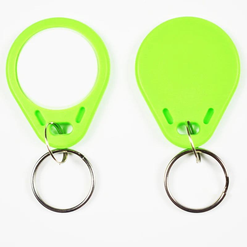 100pcs/Lot 125Khz Proximity RFID EM4305 T5577  Smart Card Read and Rewriteable Token Tag Keyfobs Keychains Access Control