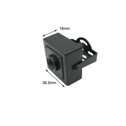 Minicámara de seguridad analógica CCTV de 35 mm con lente de enfoque manual M12 de 5-50 mm, 1080P AHD/CVBS, OSD, para vehículo