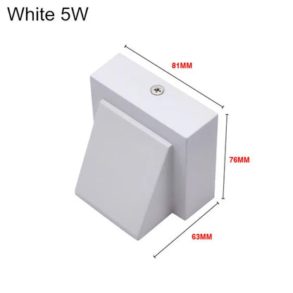 Single Head LED Wall Lamp Waterproof IP65 Garden Corridor Lamp Outdoor Indoor Sconce Light AC85-265V