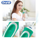 Cepillo de dientes eléctrico Oral B 2D, giratorio, con vibración, recargable, cerdas de acción cruzada, cuidado bucal, 4 cabezales de regalo gratis