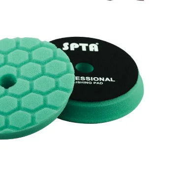 (Bulk Sales) SPTA 3"(80mm)/5"(125mm)/6"(150mm) Hex-Logic Car Sponge Polishing Buffing Pads For DA/RO/GA Auto Buffer Polisher