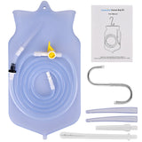 Reusable Enema Bag Colon Irrigator Feminine Hygiene Health Care Weight Loss Silicone Water Detox Douche Anal Vagina Cleaner