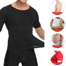 Faja moldeadora de cuerpo para hombre, moldeadora de abdomen, ropa interior moldeadora, entrenador de cintura, chaleco corrector de postura, corsé.