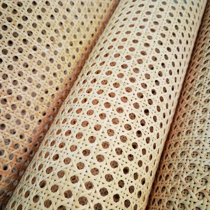 Rattan real natural do rolo da correia da cana de 60cm x 1-3 medidores para material da mobília da tabela da cadeira