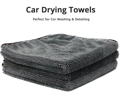 Microfiber Twist car wash towel Professional Car Cleaning Drying Cloth towels for Cars Washing Polishing Waxing Detailing