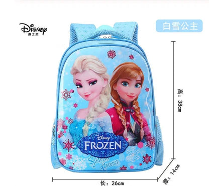 Cartoon schoolbag Frozen elsa Anna girls cute primary school bag kindergarten Cute backpack