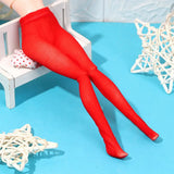Mini Elastic Leggings Doll Silk Stockings Dolls Pantyhose Colorful Pantyhose Bottoms Socks Miniature Clothes Suits 1/6