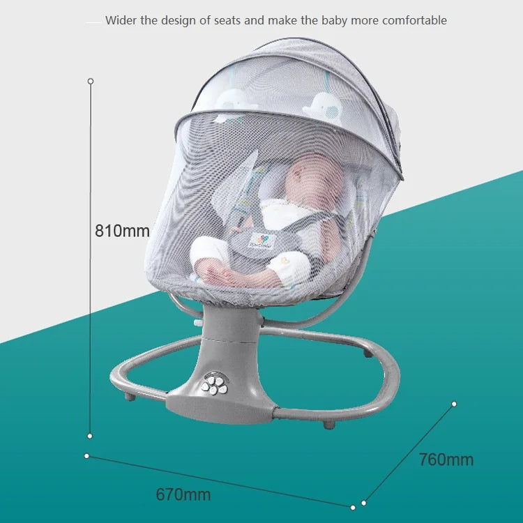 Baby bed Baby swing Baby Electric Rocking chair Rocking  cradle for newborn baby swing  Electric rocking chair Things for babies
