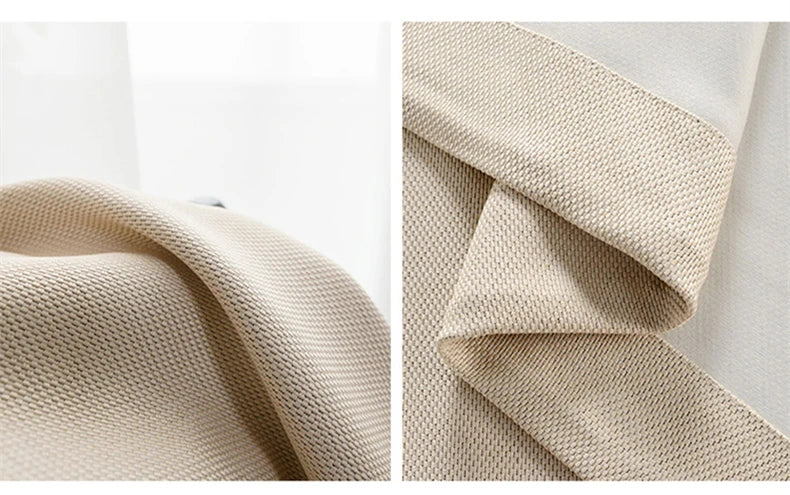 310cm Height Custom Made window 80% blackout curtain thickened cotton linen cutains for living room bedroom luxury curtains