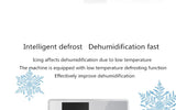 2.2L Intelligent Remote Dehumidifier Air Dryer Purifier Humidity-control Defrost Automatic Shut-down Moisture Absorption Machine