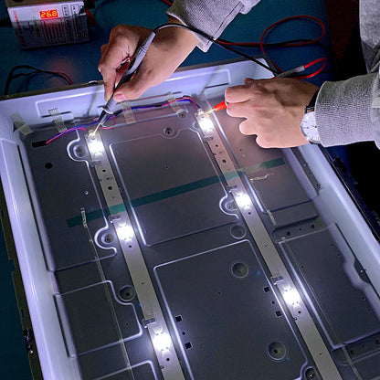 Perlas de lámpara SMD de 3 V y 6 V con filtro óptico para reparación de televisores LED de 32 a 75 pulgadas con cable de 2 m, accesorios para tiras de retroiluminación LED.