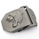 Men's & women's belt buckle tactical fashion suitable for canvas cotton belt 38MM-40MM belt zinc alloy quick release men's belt