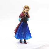 Big Size Frozen Queen Elsa & Anna Figure Toys Dolls Anime Dolls Figures Collectible Model Cake Decoration Toy Kids Birthday Gift