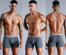 3pcs Long Boxers For Man Underware Lots Mens Underpants Cotton Men's Panties Family Boxershorts Boxer Sexy Male Shorts Calecon
