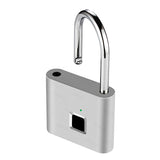KERUI Smart Fingerprint Padlock Waterproof Fingerprint Keyless Door Lock Type C Rechargeable Security Padlock for House