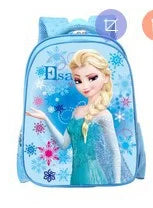 Cartoon schoolbag Frozen elsa Anna girls cute primary school bag kindergarten Cute backpack