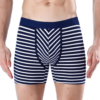 Brand Underwear Men Boxer Shorts For Men Panties Boxershorts Long Underpants Natural Cotton High Quality sexy homme hot calecon
