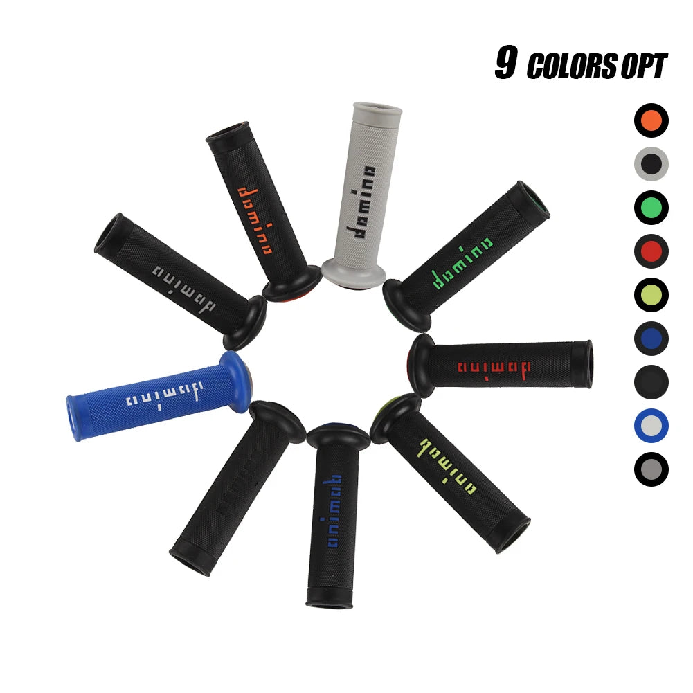 For CRF EXC YZF 9 Colors Soft Rubber Dirt Pit Bike Motorcycle Universal 7/8" 22 24mm Grips Handle Bar Brake Grips Scooter