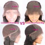 HD Lace Front Human Hair Wigs Straight 13x4 13x6 Transparent Lace Frontal Human Hair Wigs Pre-Plucked HD Lace Wigs For Women