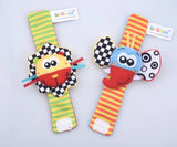 Baby Toys 0 6 12 Months Cute Stuffed Animals Baby Rattle Socks Wrist Baby Rattles Newborn Toys Make Sounds Games For Babies