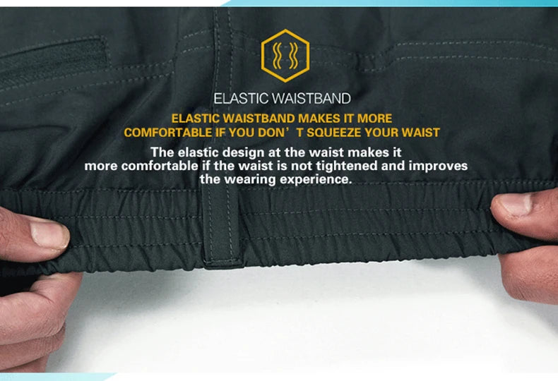 LNGXO Hiking Pants Men Quick Dry Trekking Camping Climbing Running Outdoor Rain Pants Stretch Breathable Elasticity Trousers Men