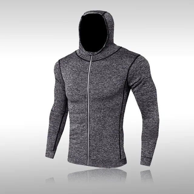 Conjuntos deportivos de compresión para hombre, mallas de gimnasio, conjuntos deportivos para correr, chándal para correr 