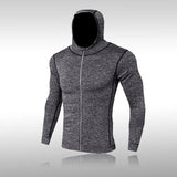 Conjuntos deportivos de compresión para hombre, mallas de gimnasio, conjuntos deportivos para correr, chándal para correr 