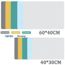 60/40cm Oversized Food Grade Silicone Waterproof Placemat Heat Insulation Anti-Skidding Washable Table Mat For Kitchen Dinner