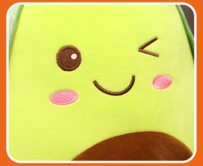 30 45 60CM Cute Avocado Stuffed Plush Pillow Toys Kids Filled Doll Fruit Cushion Soft Plush Doll Toy Baby Girl Birthday Gift