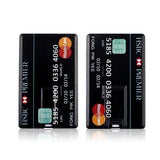 USB Flash Drive High Speed ​​Bank Credit Card Pen Drive 4GB 8GB 16GB Pendrive 32GB 64GB Memory Usb Stick Flash Drive 128GB