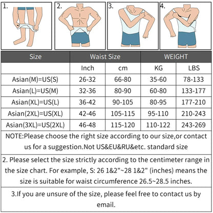Faja moldeadora de cuerpo para hombre, moldeadora de abdomen, ropa interior moldeadora, entrenador de cintura, chaleco corrector de postura, corsé.