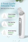 2025 New Pattern Baby Electric Nasal Aspirator, Charging Version, Newborn Baby Nasal Aspirator Sucks Out Mucus to Prevent Nasal Congestion