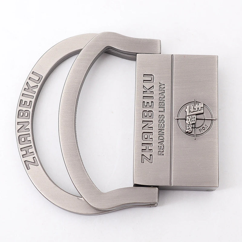 Men's & women's belt buckle tactical fashion suitable for canvas cotton belt 38MM-40MM belt zinc alloy quick release men's belt