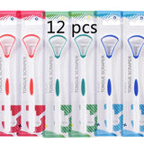 Y-Kelin Tongue Scraper Oral  Cleaner Brush Fresh Breath Cleaning Coated  Toothbrush  Hygiene Care Tools