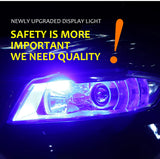 10X New W5W LED T10 Car Lights COB Glass Interior Parts Bulbs White ice blue Yellow Auto License Plate Lamp Dome Read Light 12V