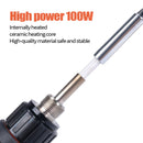 100W Digital Electric Soldering Iron Kit Set Temperature Adjustable 928D Welding Tool Ceramic Heater Soldering Tips Rework