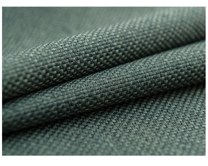 350cm Height Custom Made Thickened Solid Color Faux Linen Curtain 80%-90% Blackout Curtains For Bedroom Living Room Blackout