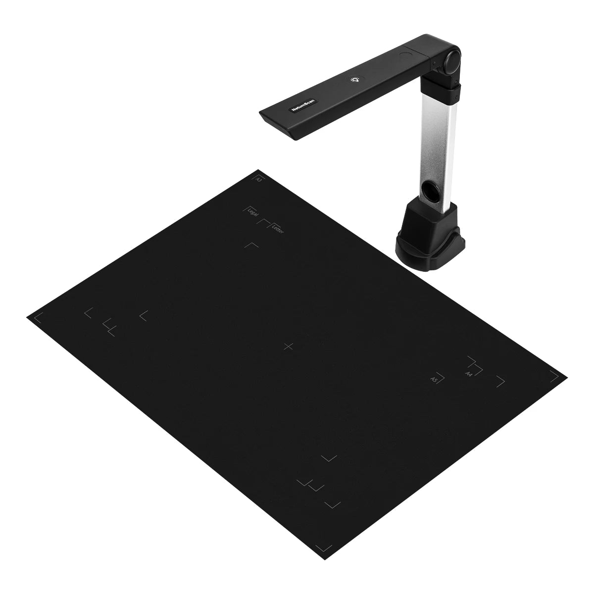 NETUM Book Scanner T101 Autofocus Document Scanner Max A4 A3 Size with Smart OCR Led Table Desk Lamp for Family Home Office