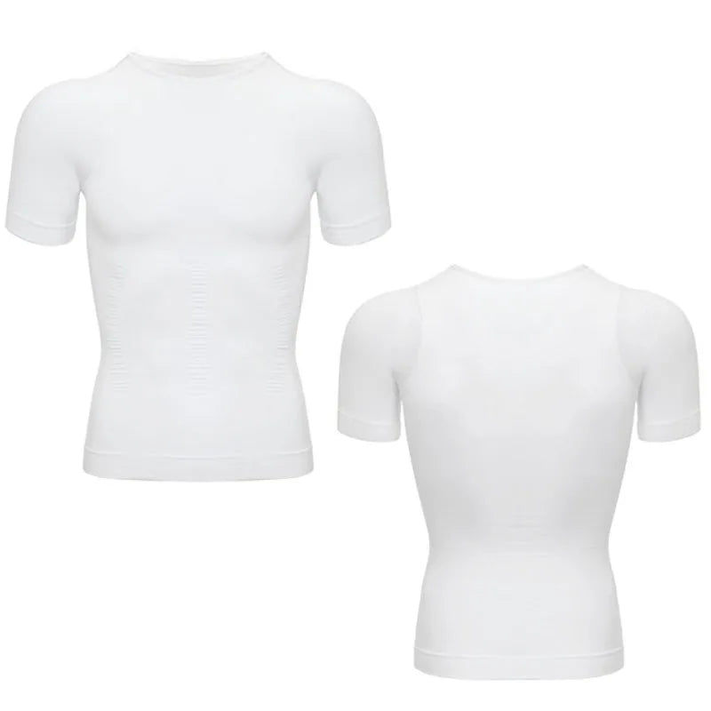 Faja moldeadora de cuerpo para hombre, moldeadora de abdomen, ropa interior moldeadora, entrenador de cintura, chaleco corrector de postura, corsé.