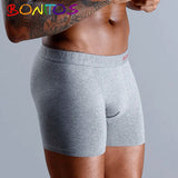 Brand Underwear Men Boxer Shorts For Men Panties Boxershorts Long Underpants Natural Cotton High Quality sexy homme hot calecon