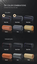 38cm 15inch Car Steering Wheel Braid Cover Artificial leather Needles And Thread Soft Non-slip Auto Interior Accessories Kits