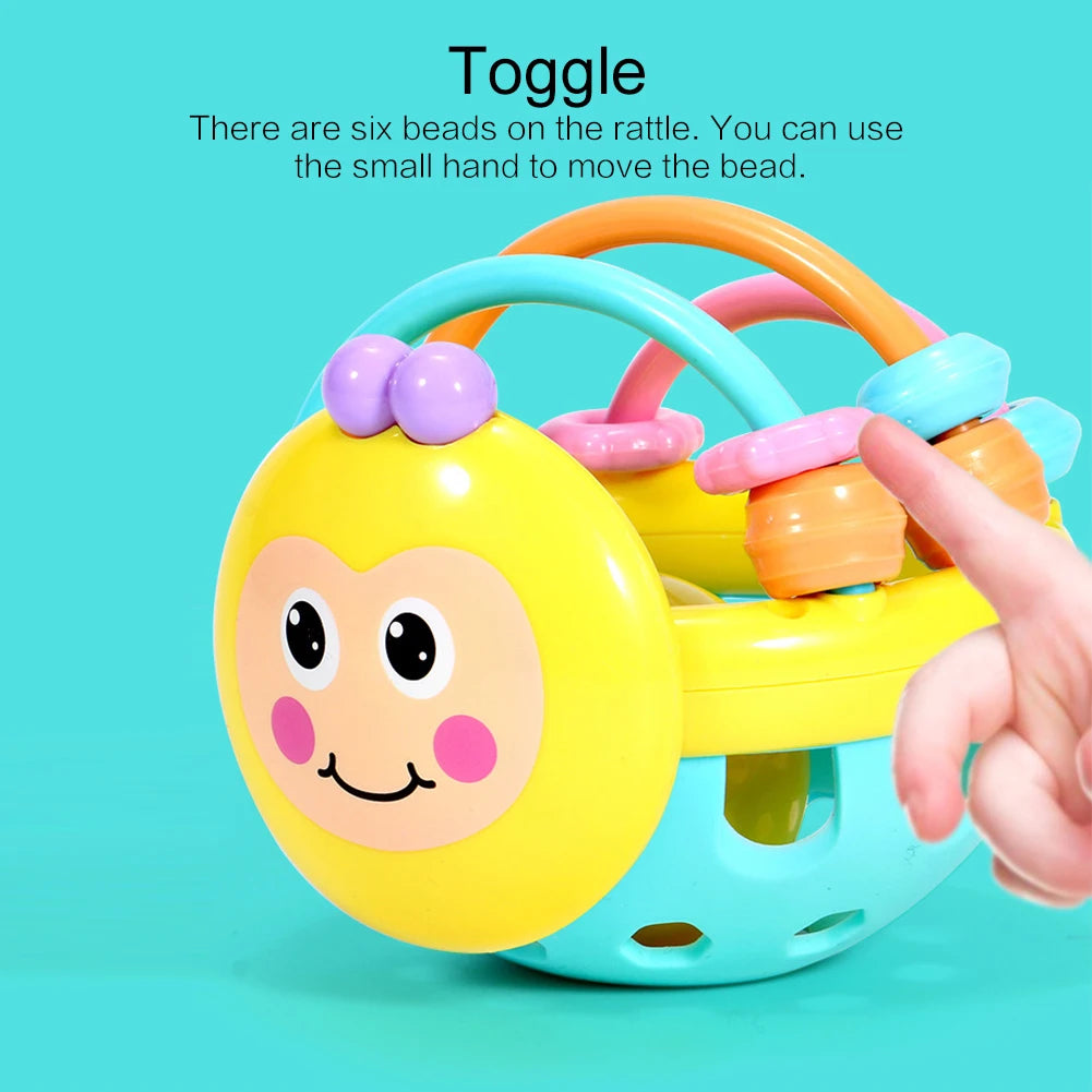 7/8pcs Baby Rattles Teethers For Newborn Toys Grab Shaker Hand Development Rattle Toy Early Education Kids Chew Toys 0-12 Months