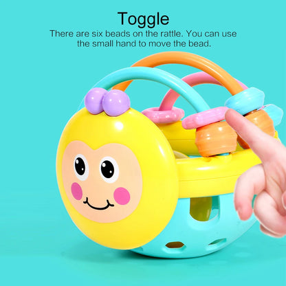 7/8pcs Baby Rattles Teethers For Newborn Toys Grab Shaker Hand Development Rattle Toy Early Education Kids Chew Toys 0-12 Months