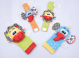 Baby Toys 0 6 12 Months Cute Stuffed Animals Baby Rattle Socks Wrist Baby Rattles Newborn Toys Make Sounds Games For Babies